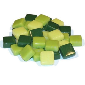 Fantasy Glass 10mm, Green Mix, 200 g