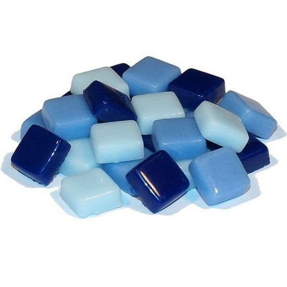 Fantasy Glas 10mm, Blue Mix, 200g