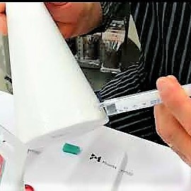 Mosaiklim på 3D-ytor (video)