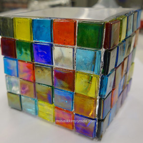 Ice Glas, transparent, Multicolour Mix 1kg