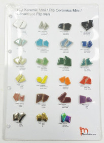 Sample board, Mosaikstein, Mini Flip ceramics