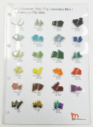 Värikartta, Mosaikstein, Mini Flip keramiikka
