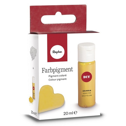 Väripigmentti, Gold Yellow, 20 ml