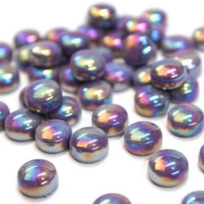 Mini Gems, Pearlised, Deep Purple, 50g