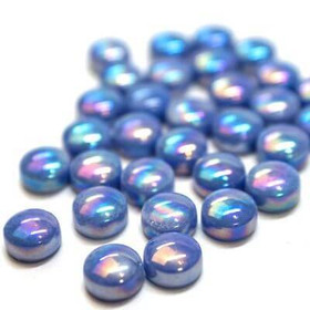 Mini Gems, Pearlised, True Blue, 200g