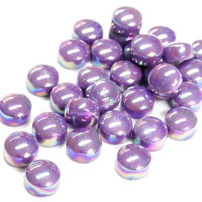 Minipärlor, Pearlised, Magenta, 200g