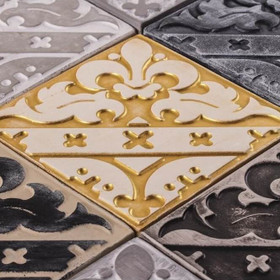 Gjutform mönster, Ornament, 11 x 11 cm