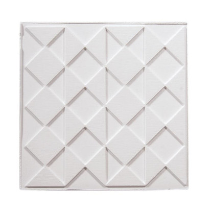 Relief casting plate Geometrical, 11x11cm