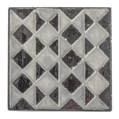 Relief casting plate Geometrical, 11x11cm