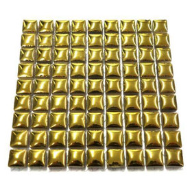 Mini lasitettu keraaminen, Gold, 81 palaa