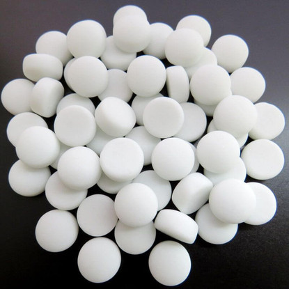 Minipärlor, Matte, White 50g