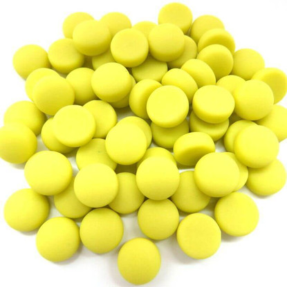Minipärlor, Matte, Yellow 50g
