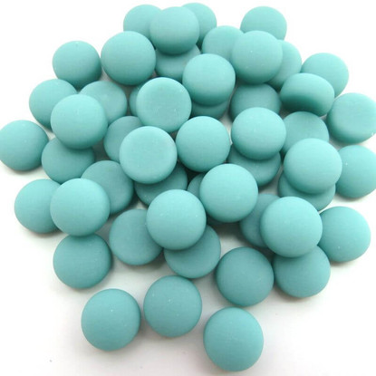 Minipärlor, Matte, Teal 50g