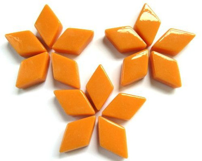 Glasdiamanter, Orange Opal  50g