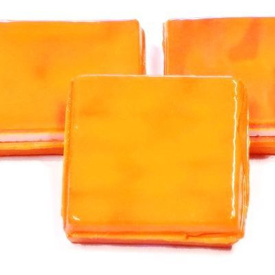 Ice Glass, Orange 1kg