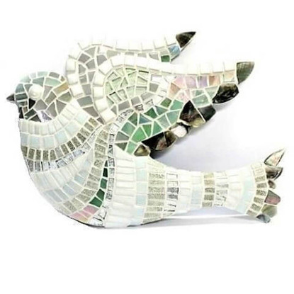 Mosaic Dove, DIY ((video)
