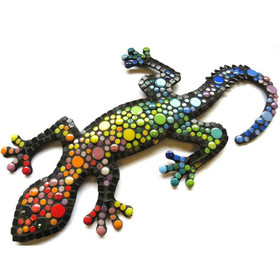 Mosaic gecko, 50cm, DIY
