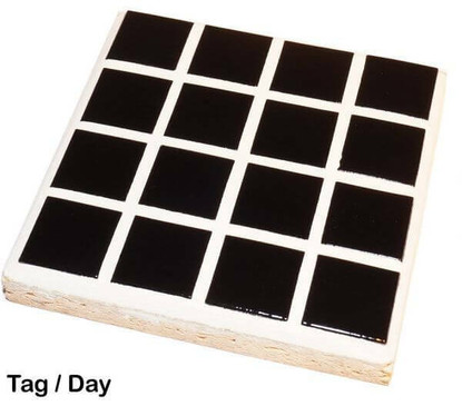 Glow-in-the-dark grout additive