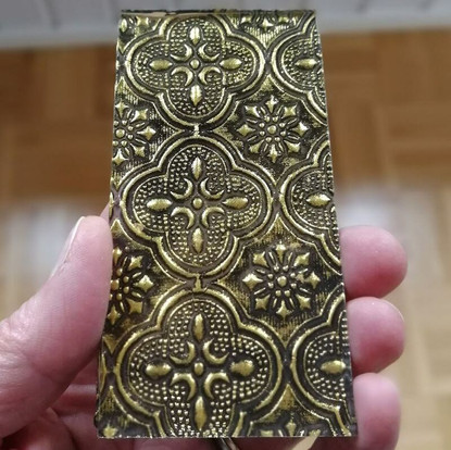 Van Gogh 5x10cm, Gold Sparkle Flora