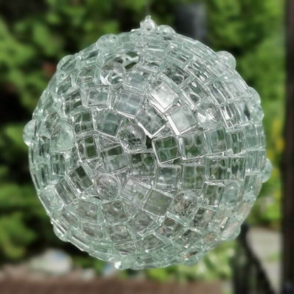 Kirkas mosaiikkipallo, DIY