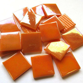Pâte de Verre, Iridescent Orange, 100g
