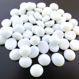 Mini Nuggets, White Marble, 50 g