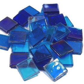 Ice Glass, transparent, Blue Mix, 1kg