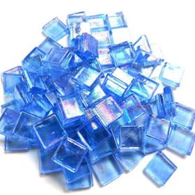 Transparent 10 mm, Corundum, iridescent, 50g