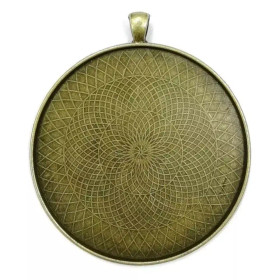 Riipuspohja, 61 mm, ISO pyöreä, väri pronssi