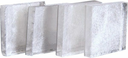 White gold-tessera, 1 pc