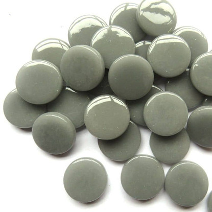 Penny Gems, Mid Grey, 50g