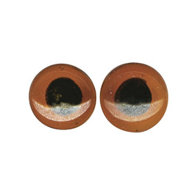 Animals eyes, 12mm, 2 pcs, Glass Material