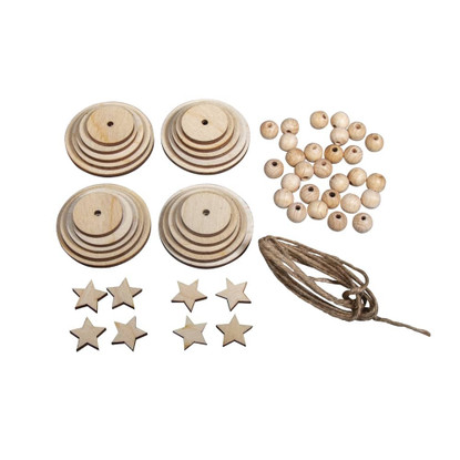 Koristekuuset, Ripustettavat, DIY, 4 kpl