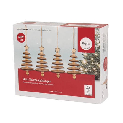 Koristekuuset, Ripustettavat, DIY, 4 kpl