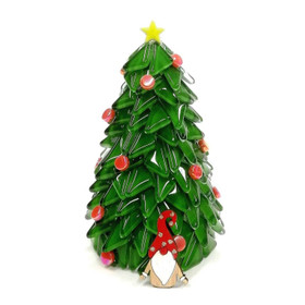 Mosaic Spruce + Elf, DIY, 14cm