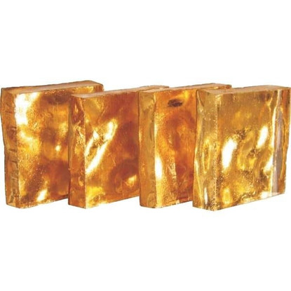 Yellow gold, tessera, rough, 1st