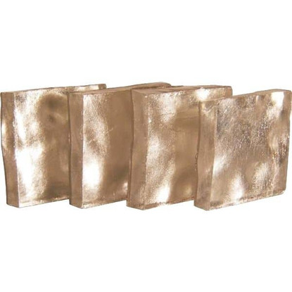 White gold, tessera, rough, 1 pc