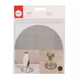 Mirror, round, 15cm 