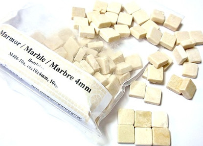 Marble, 10 mm, Botticino, 1kg