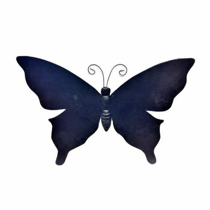 Perhonen 39 cm, metalli