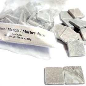 Marmor, 20 mm, Azul Gris, 1 kg