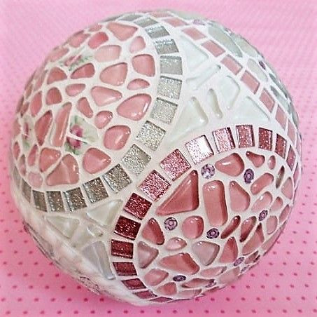 Mosaiikkipalloja - materiaalit – MosaiikkiMyymälä