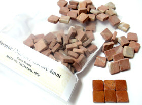 Marmor, 10 mm, Rosso Verona, 1 kg