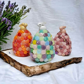 Colorful Easter eggs, 3 pcs, DIY