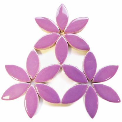 Ceramic leaves, Fresh Lilac, 25mm, 50g