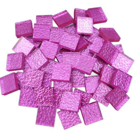 Mirror Mosaic, Fuchsia Texture, 15mm, 50g