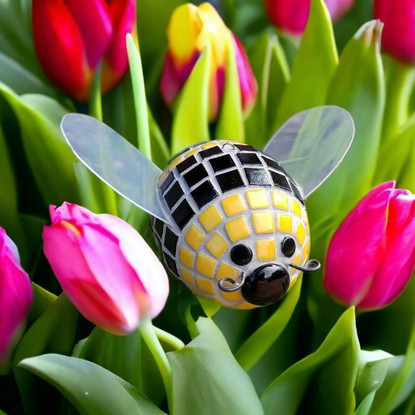 Mosaic bee, DIY