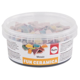Fun Ceramica mosaic mix, polygonal rainbow, 500g