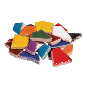Fun Ceramica mosaik mix, polygonal coloured, 500g