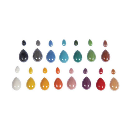 Diamond Glass, Drop-shaped, 180g